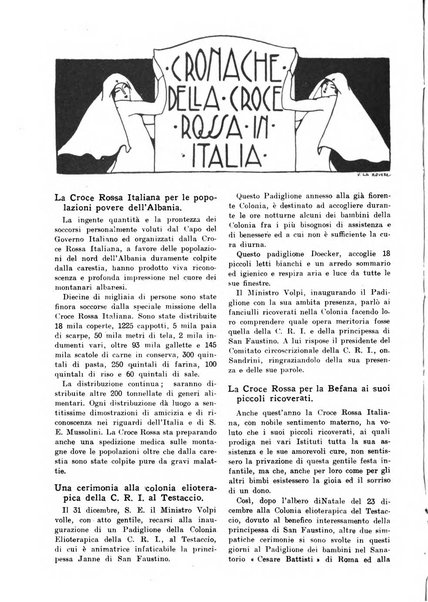 Croce rossa italiana giornale ufficiale del Comitato centrale