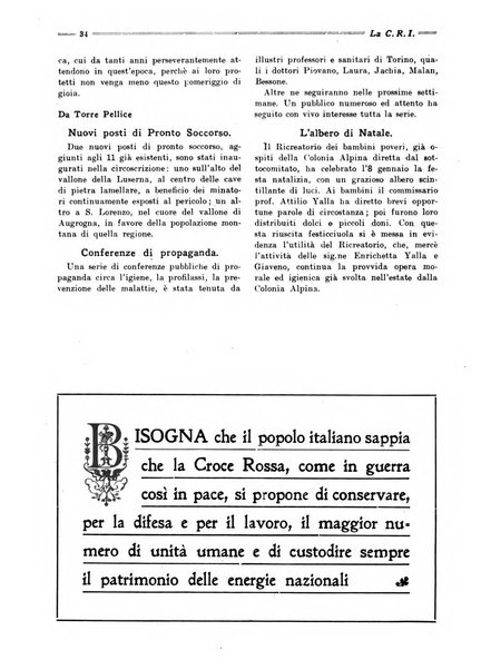 Croce rossa italiana giornale ufficiale del Comitato centrale