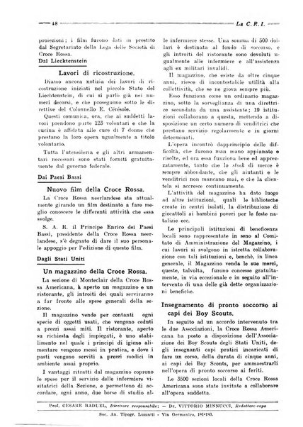 Croce rossa italiana giornale ufficiale del Comitato centrale