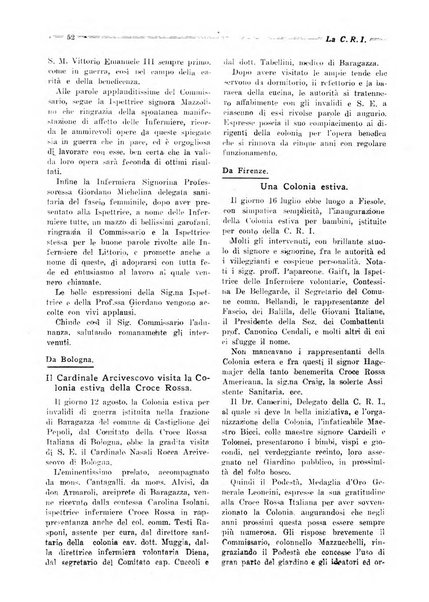 Croce rossa italiana giornale ufficiale del Comitato centrale