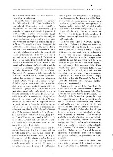 Croce rossa italiana giornale ufficiale del Comitato centrale