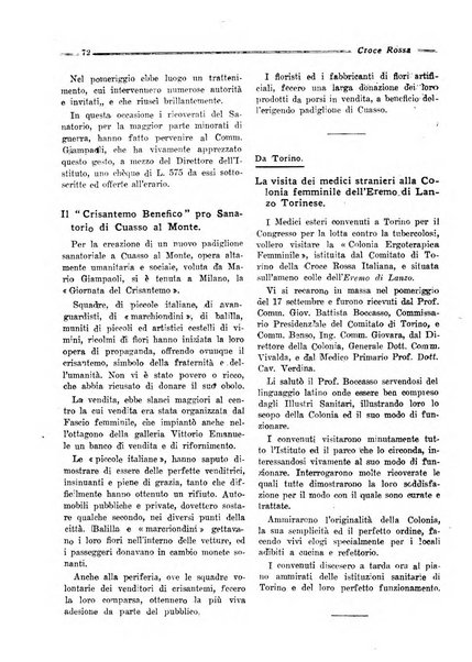 Croce rossa italiana giornale ufficiale del Comitato centrale