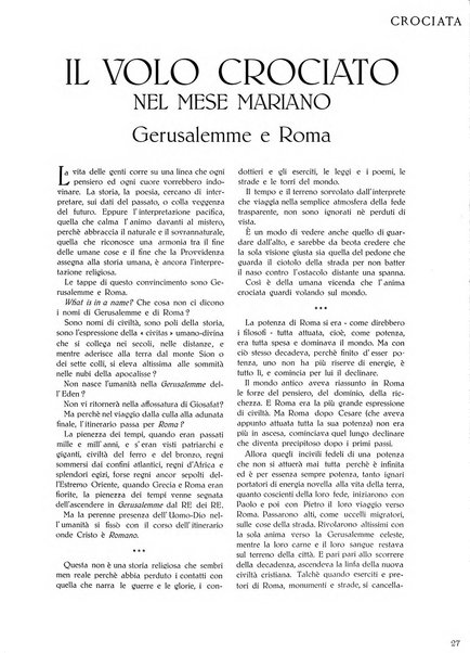 Crociata rivista della Luogotenenza per l'Italia dell'Ordine equestre del Santo Sepolcro di Gerusalemme