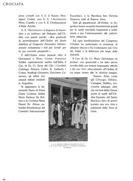 Crociata rivista della Luogotenenza per l'Italia dell'Ordine equestre del Santo Sepolcro di Gerusalemme