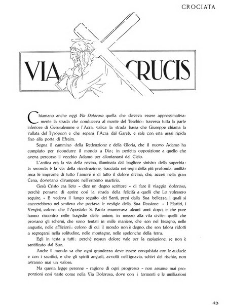 Crociata rivista della Luogotenenza per l'Italia dell'Ordine equestre del Santo Sepolcro di Gerusalemme