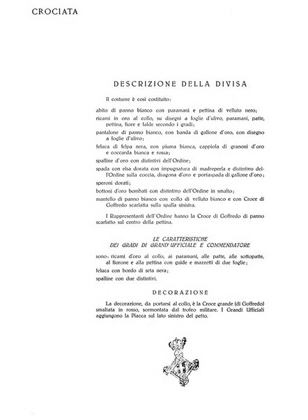 Crociata rivista della Luogotenenza per l'Italia dell'Ordine equestre del Santo Sepolcro di Gerusalemme