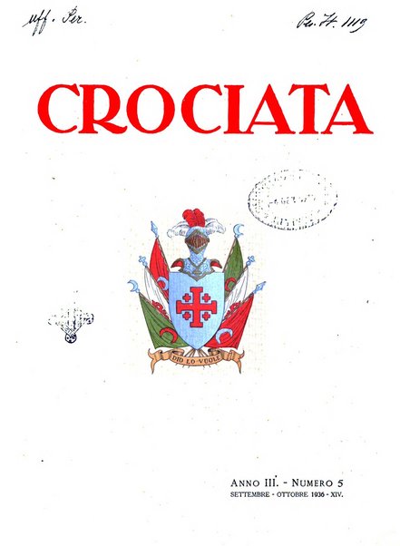 Crociata rivista della Luogotenenza per l'Italia dell'Ordine equestre del Santo Sepolcro di Gerusalemme