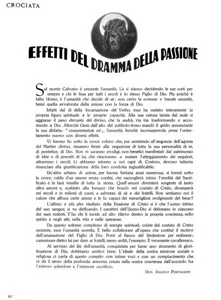 Crociata rivista della Luogotenenza per l'Italia dell'Ordine equestre del Santo Sepolcro di Gerusalemme