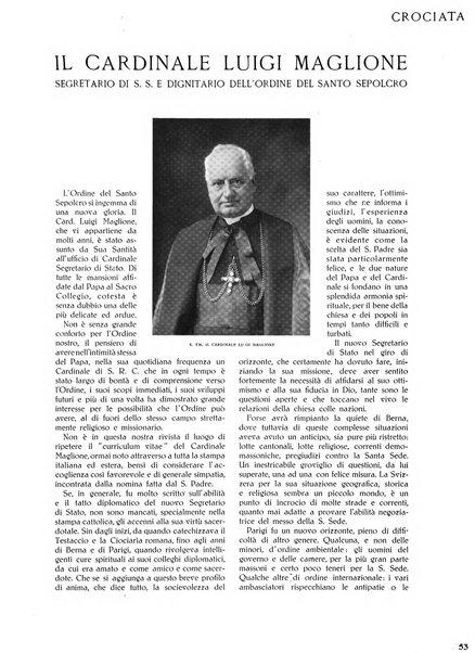 Crociata rivista della Luogotenenza per l'Italia dell'Ordine equestre del Santo Sepolcro di Gerusalemme