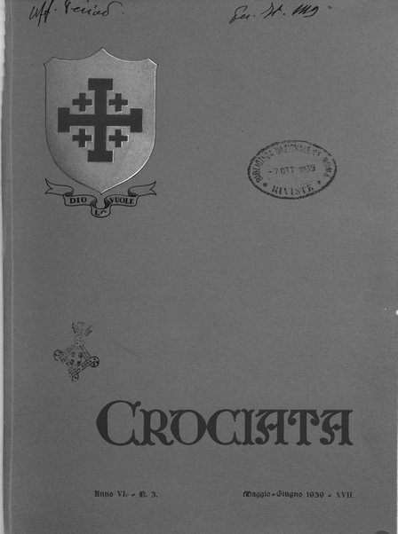 Crociata rivista della Luogotenenza per l'Italia dell'Ordine equestre del Santo Sepolcro di Gerusalemme