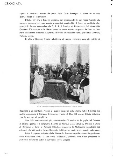 Crociata rivista della Luogotenenza per l'Italia dell'Ordine equestre del Santo Sepolcro di Gerusalemme