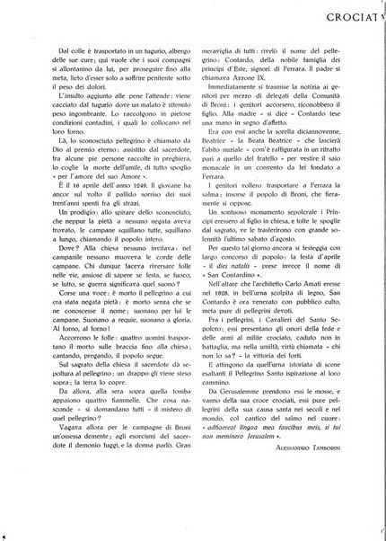 Crociata rivista della Luogotenenza per l'Italia dell'Ordine equestre del Santo Sepolcro di Gerusalemme