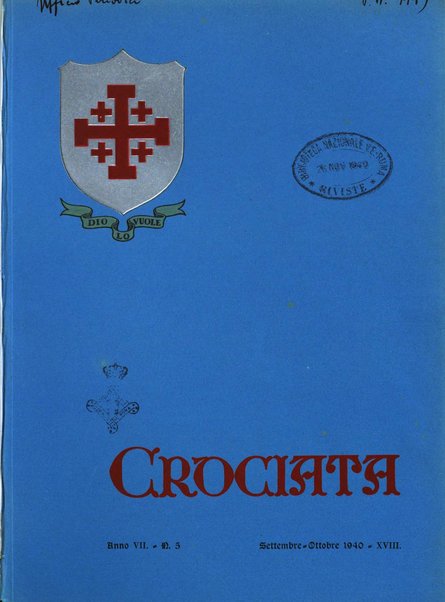 Crociata rivista della Luogotenenza per l'Italia dell'Ordine equestre del Santo Sepolcro di Gerusalemme