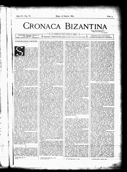 Cronaca bizantina