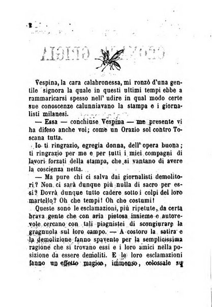 La cronaca grigia pubblicazione settimanale