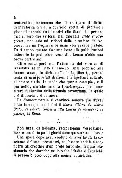 La cronaca grigia pubblicazione settimanale