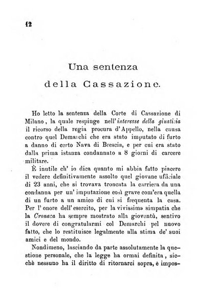 La cronaca grigia pubblicazione settimanale