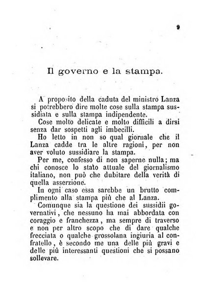 La cronaca grigia pubblicazione settimanale