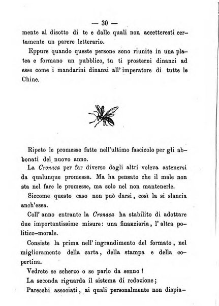 La cronaca grigia pubblicazione settimanale