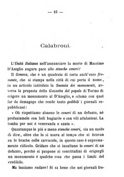 La cronaca grigia pubblicazione settimanale