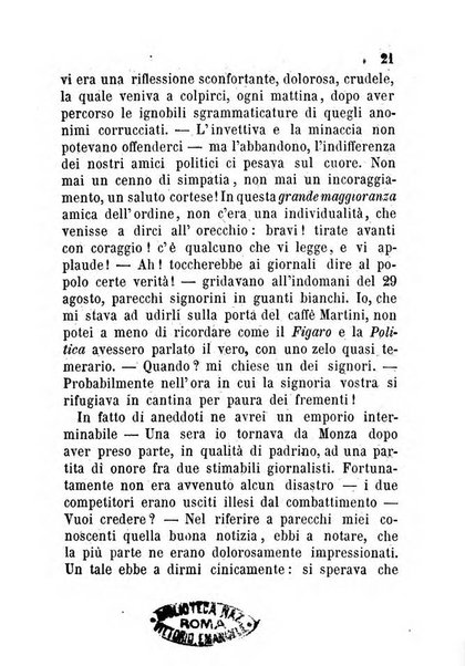 La cronaca grigia pubblicazione settimanale