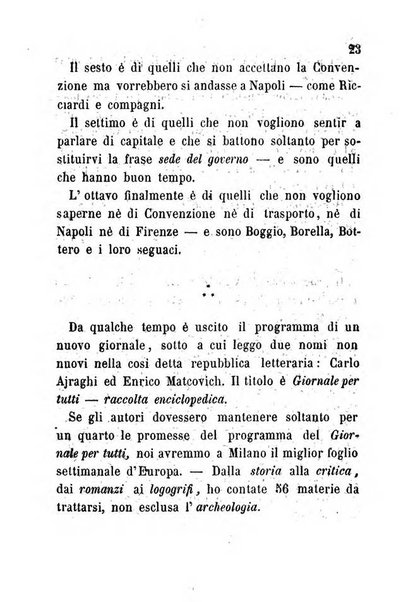 La cronaca grigia pubblicazione settimanale