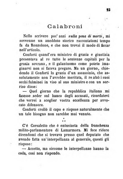 La cronaca grigia pubblicazione settimanale