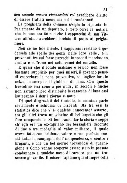 La cronaca grigia pubblicazione settimanale