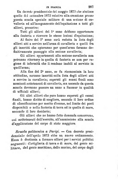 Cronaca militare estera supplemento alla rivista militare italiana