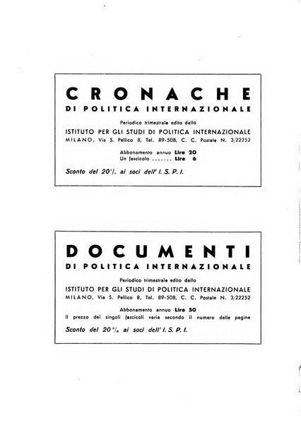 Cronache di politica internazionale