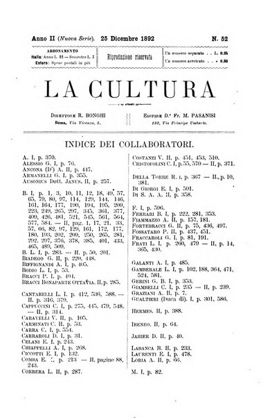 La cultura