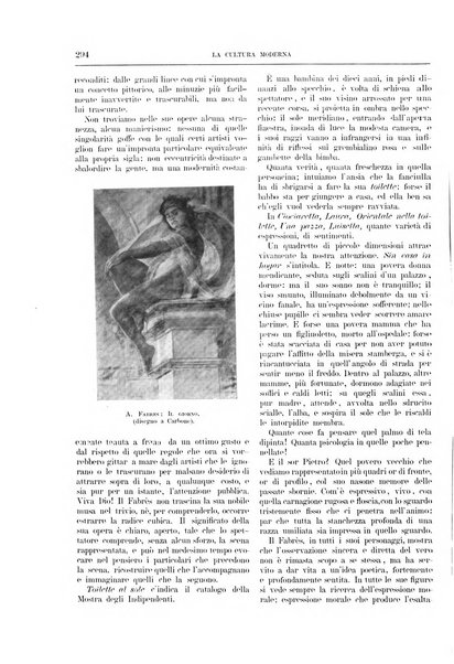 La cultura moderna rivista quindicinale illustrata