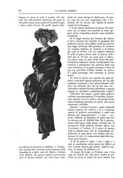 La cultura moderna rivista quindicinale illustrata