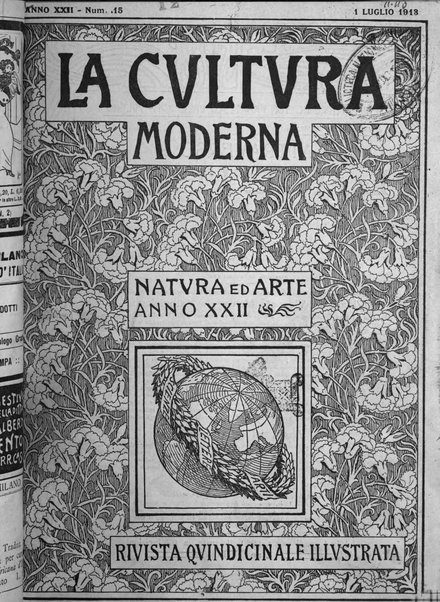 La cultura moderna rivista quindicinale illustrata