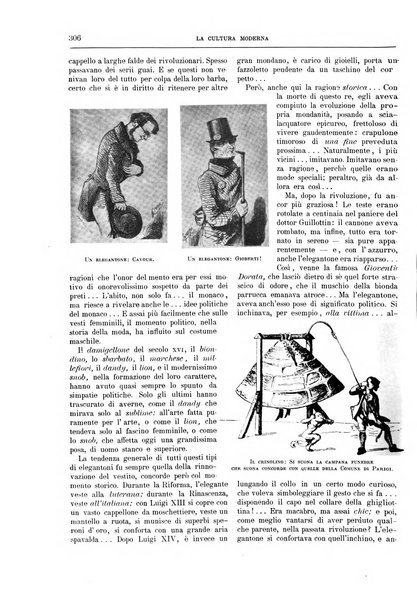 La cultura moderna rivista quindicinale illustrata