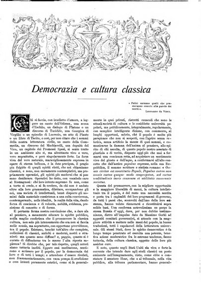 La cultura moderna rivista quindicinale illustrata