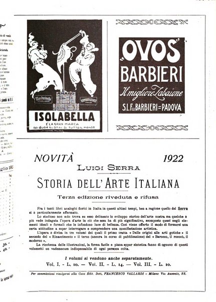 La cultura moderna rivista quindicinale illustrata