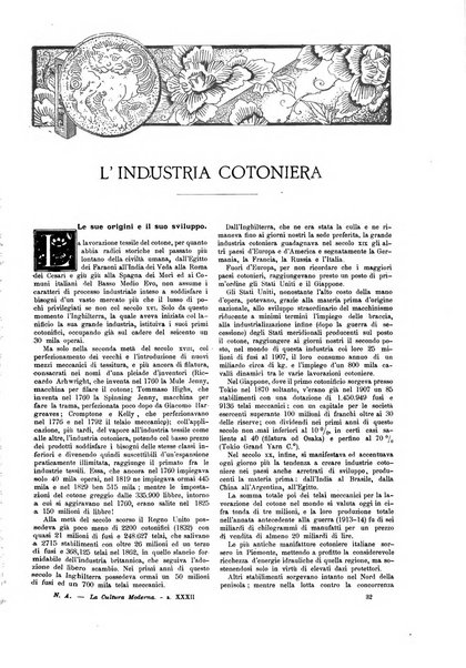 La cultura moderna rivista quindicinale illustrata