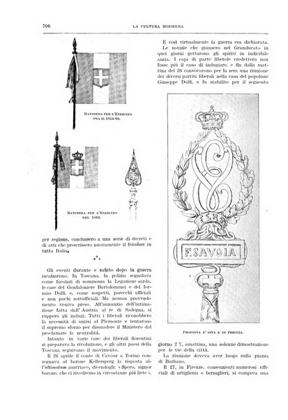 La cultura moderna rivista quindicinale illustrata