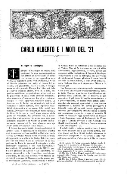 La cultura moderna rivista quindicinale illustrata