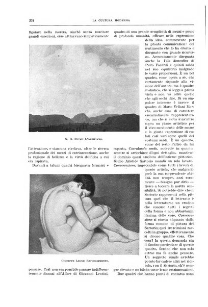 La cultura moderna rivista quindicinale illustrata