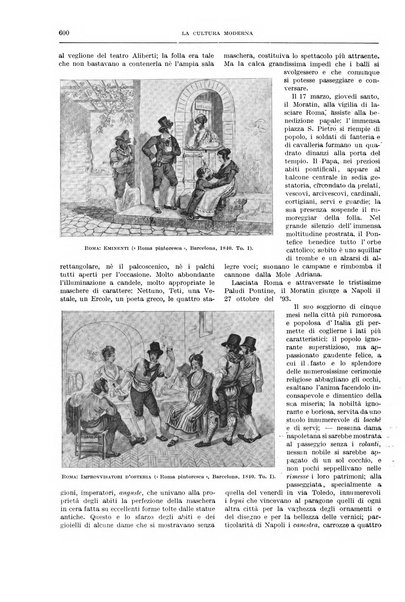 La cultura moderna rivista quindicinale illustrata