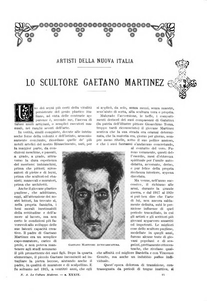 La cultura moderna rivista quindicinale illustrata