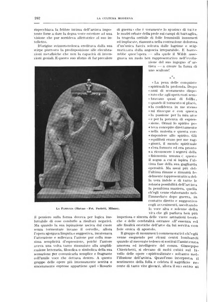 La cultura moderna rivista quindicinale illustrata