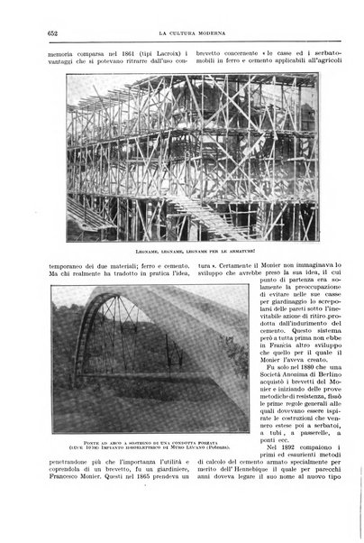 La cultura moderna rivista quindicinale illustrata