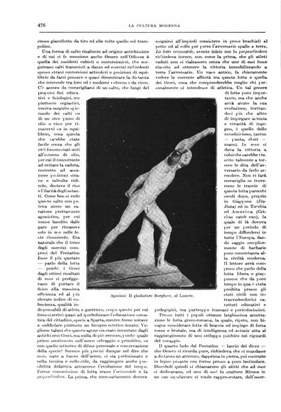 La cultura moderna rivista quindicinale illustrata