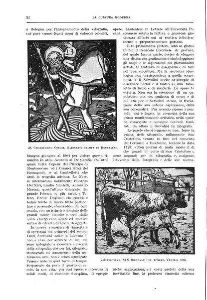 La cultura moderna rivista quindicinale illustrata