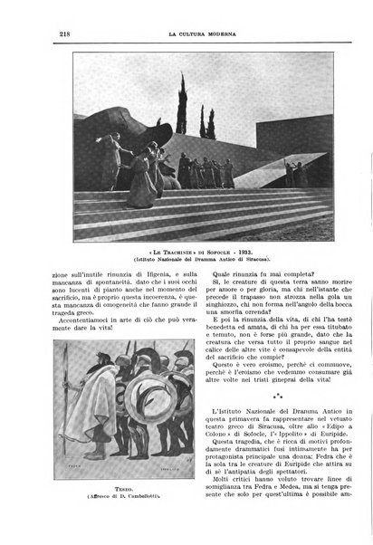 La cultura moderna rivista quindicinale illustrata