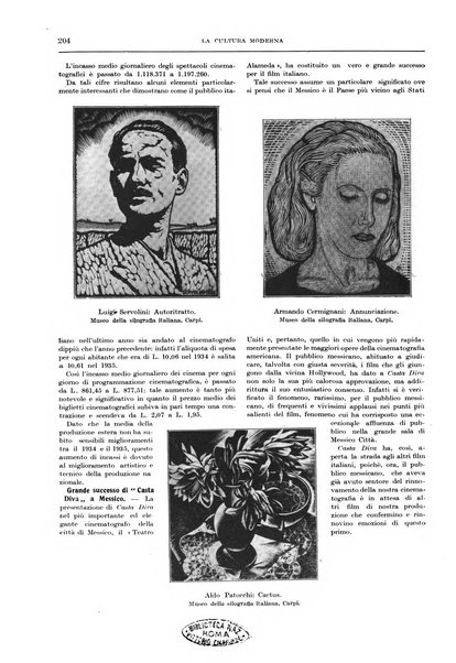 La cultura moderna rivista quindicinale illustrata