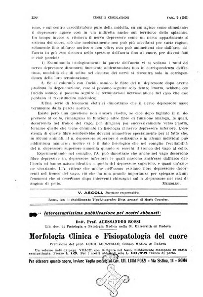 Cuore e circolazione periodico mensile illustrato